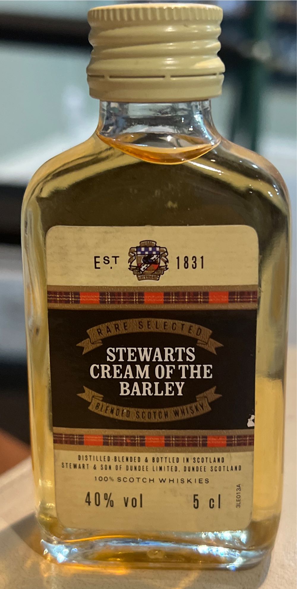 Stewarts Cream Of The Barley  alcohol collectible - Main Image 2