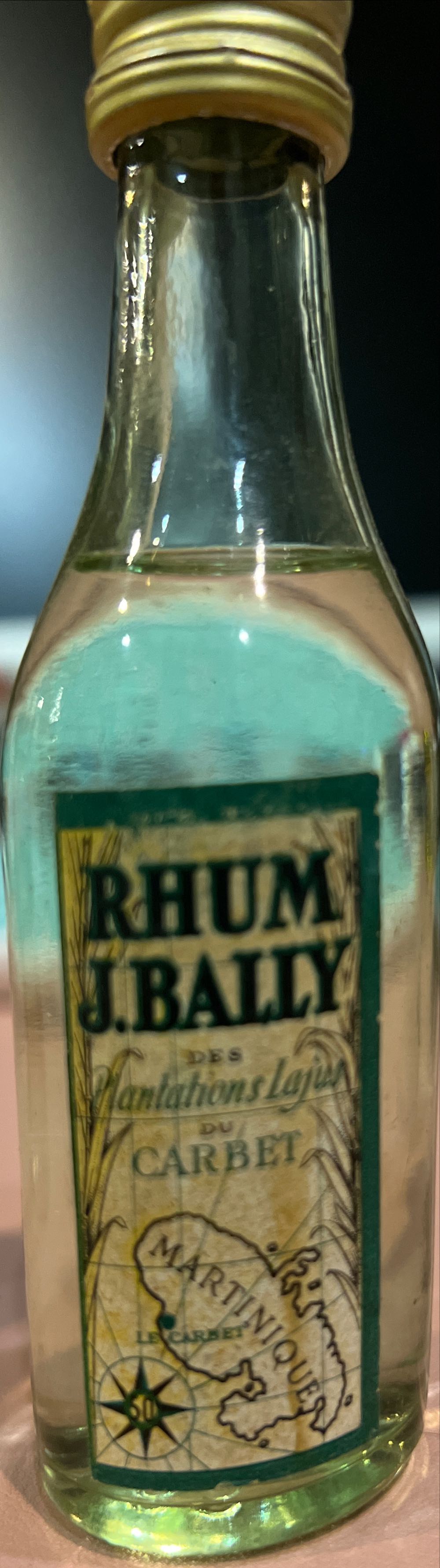 Rhum J. Bally  alcohol collectible - Main Image 1