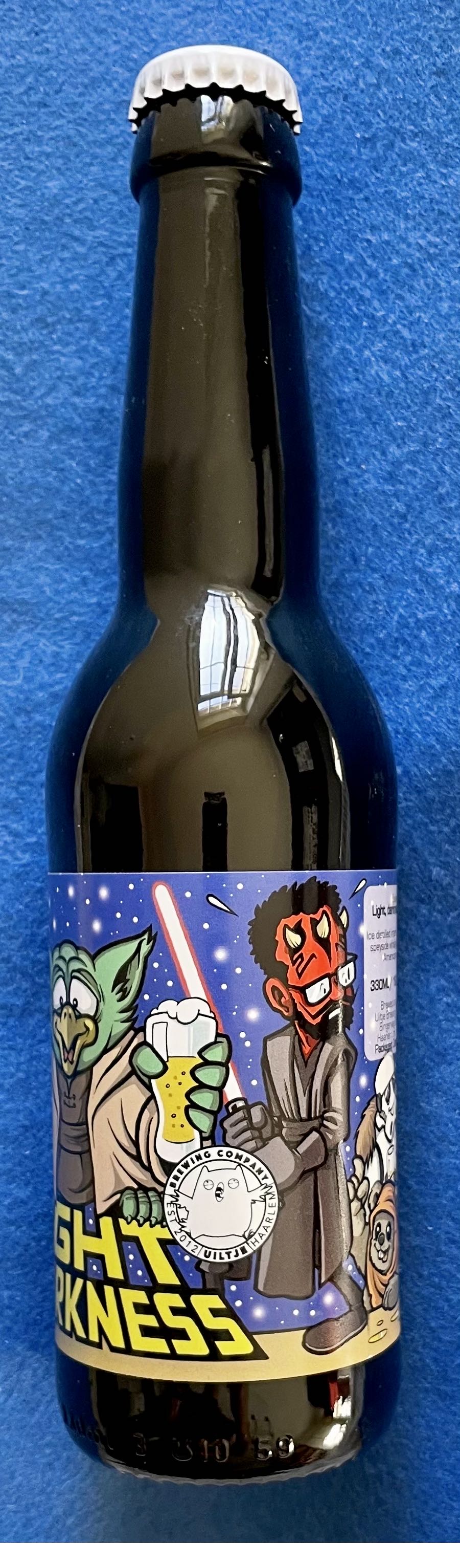 Light & Darkness - Uiltje Brewing Company (330 mL) alcohol collectible [Barcode 8719325257977] - Main Image 2