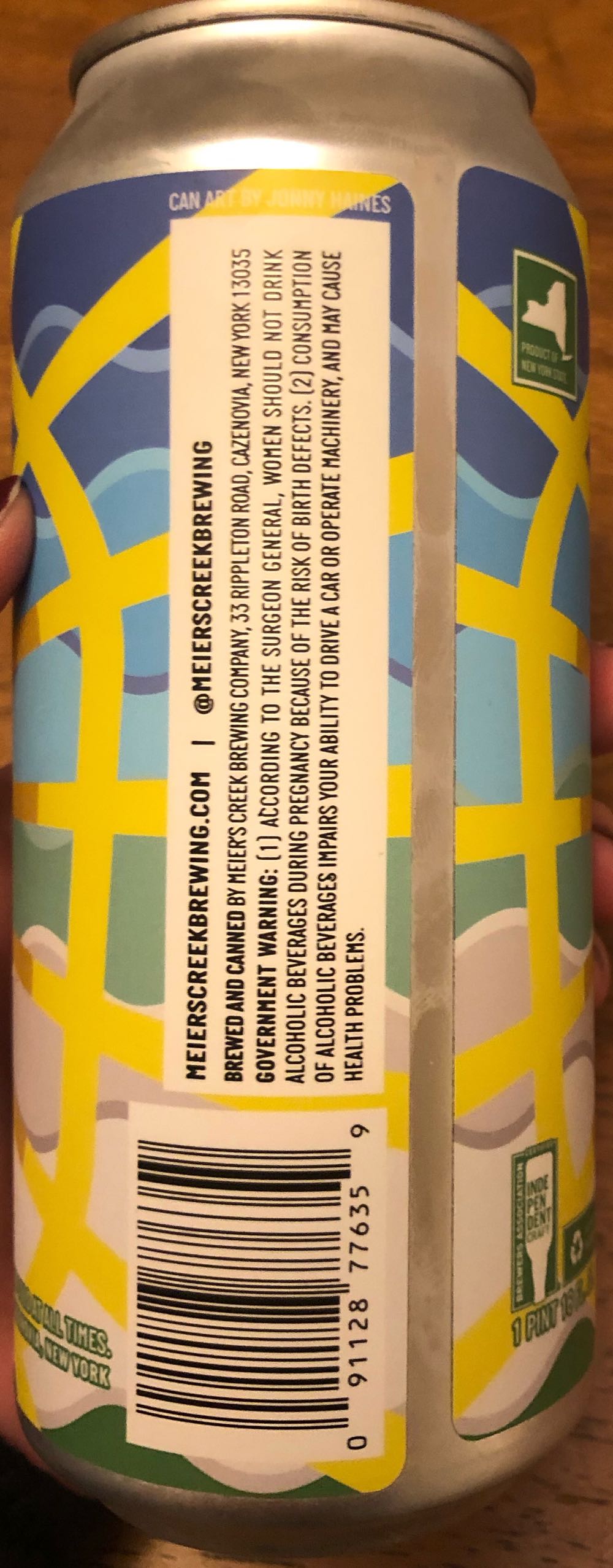 Meet Me At Noonish - Meier’s Creek Brewing Company alcohol collectible - Main Image 2