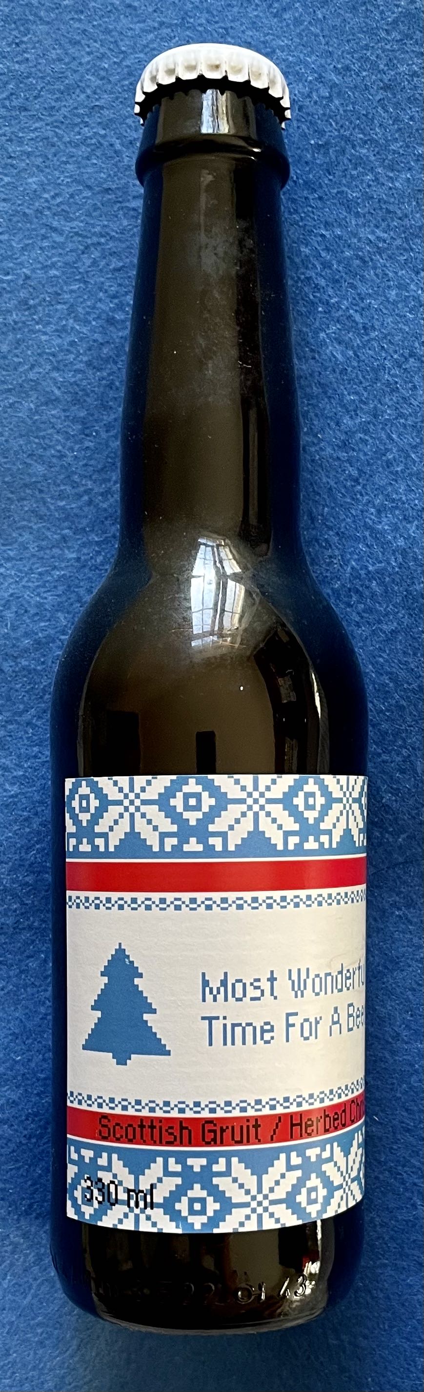 Most Wonderfull Time For A Beer - Uiltje Brewing Company (330 mL) alcohol collectible - Main Image 3