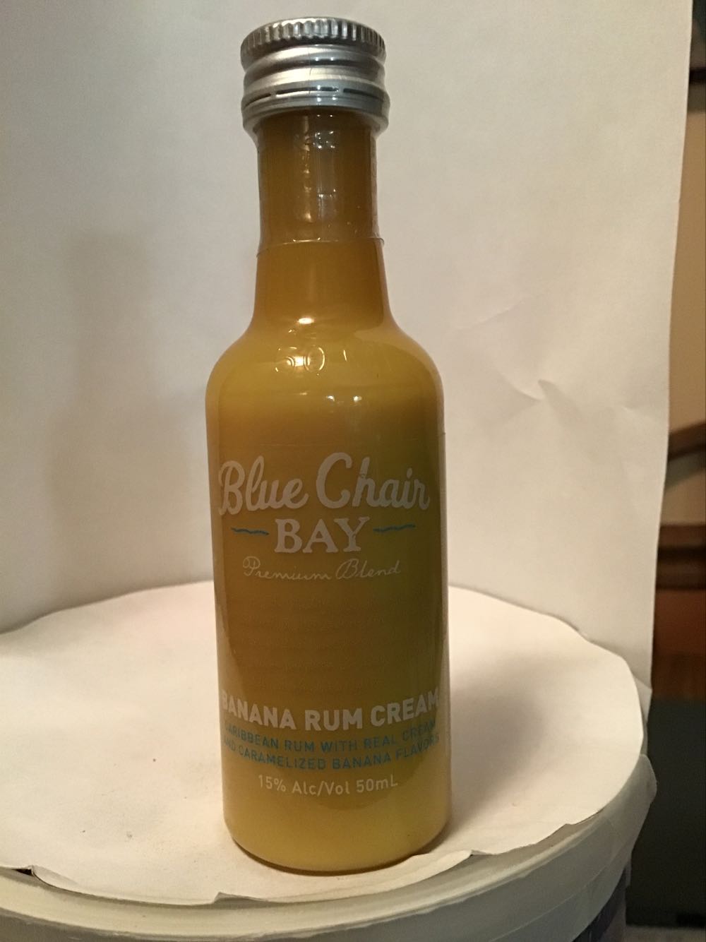Blue Chair Bay Banana Rum Cream - Fishbowl Spirits (50 mL) alcohol collectible [Barcode 856881004305] - Main Image 2