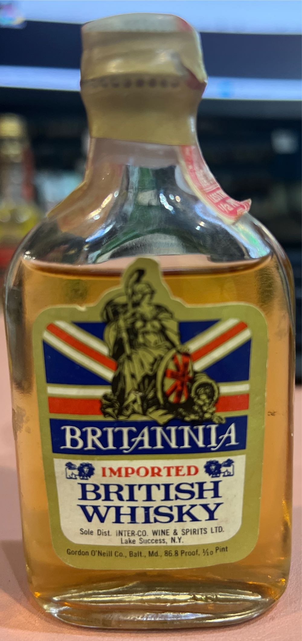 Britannia Whisky  alcohol collectible - Main Image 2