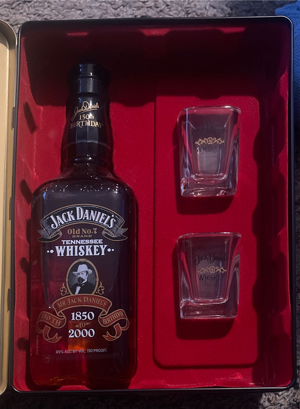 Tin - 150th Birthday - Jack Daniel’s (750 mL) alcohol collectible - Main Image 3