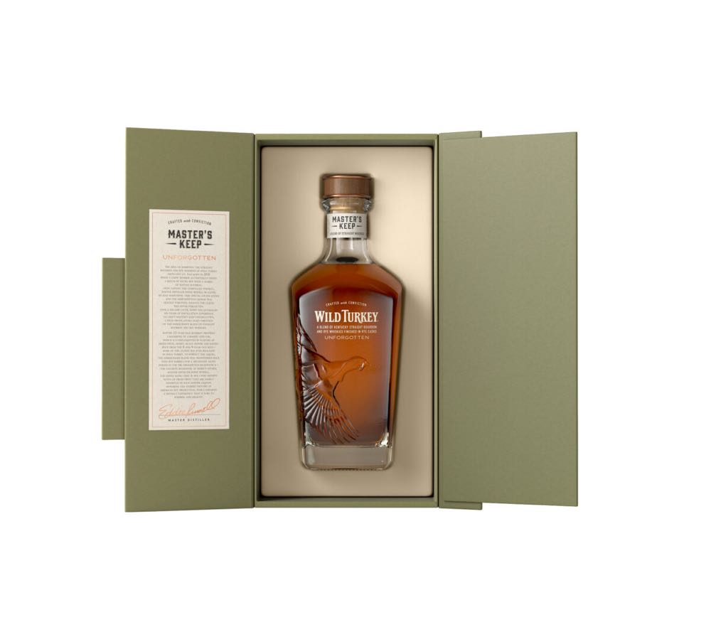 Wild Turkey Master’s Keep Unforgotten - Wild Turkey Distilling Co. (750 mL) alcohol collectible [Barcode 721059003339] - Main Image 3