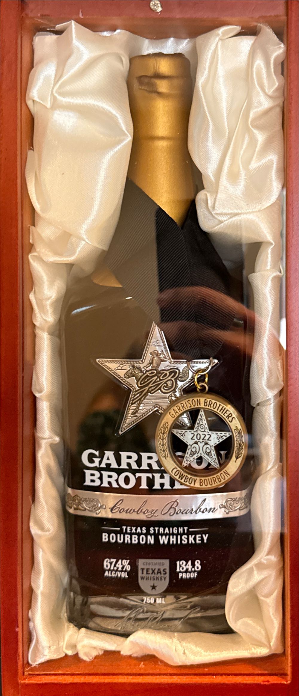 Garrison Brothers Cowboy Bourbon - Garrison Brothers Distillery (750 mL) alcohol collectible [Barcode 851756002240] - Main Image 3