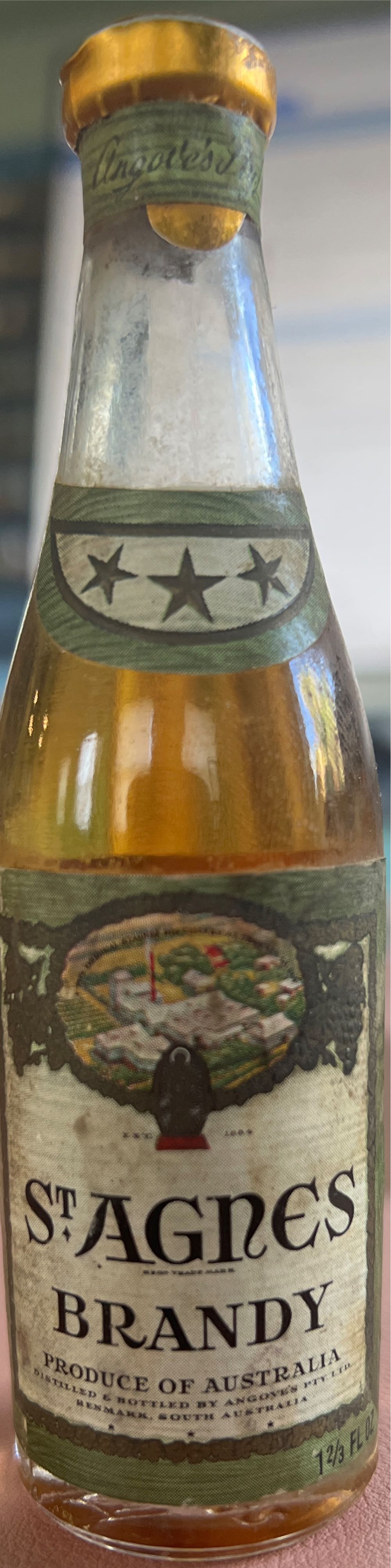 St. Agnes Brandy  alcohol collectible - Main Image 2