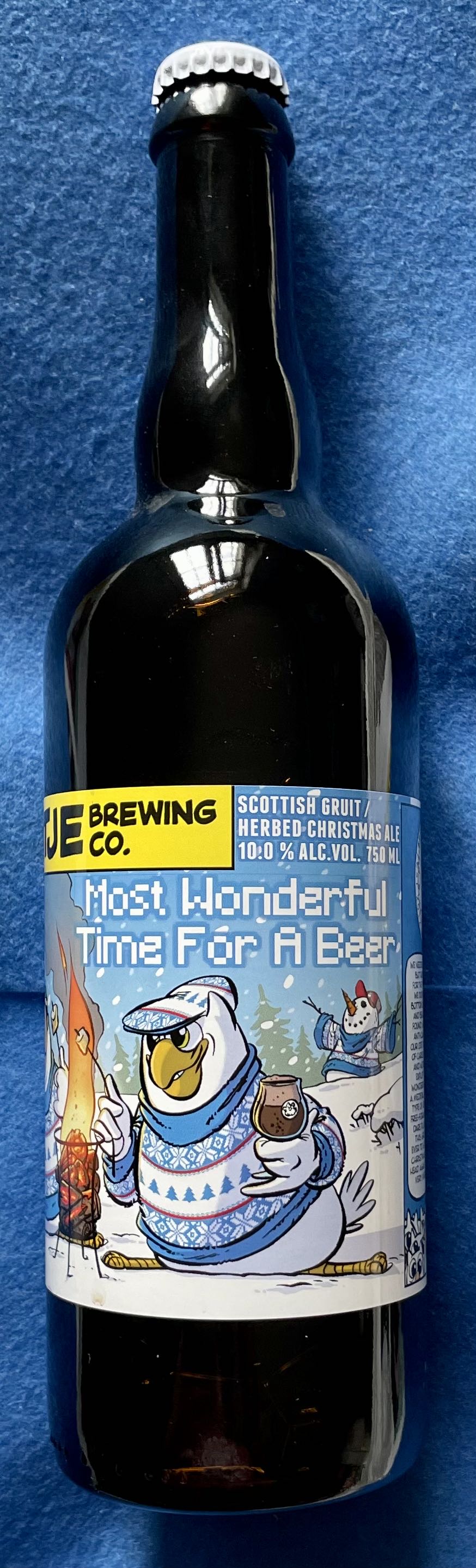 Most Wonderful Time For A Beer - Uiltje Brewing Company (750 mL) alcohol collectible [Barcode 8720254564050] - Main Image 2