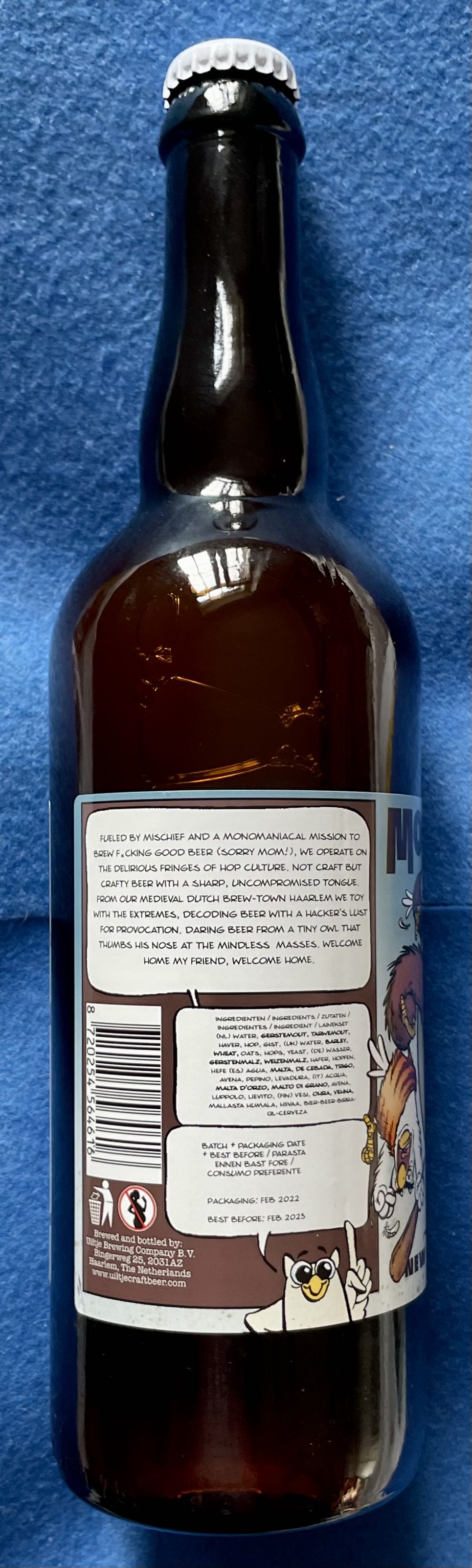 Mosaic Mammoth - Uiltje Brewing Company (750 mL) alcohol collectible [Barcode 8720254564616] - Main Image 2