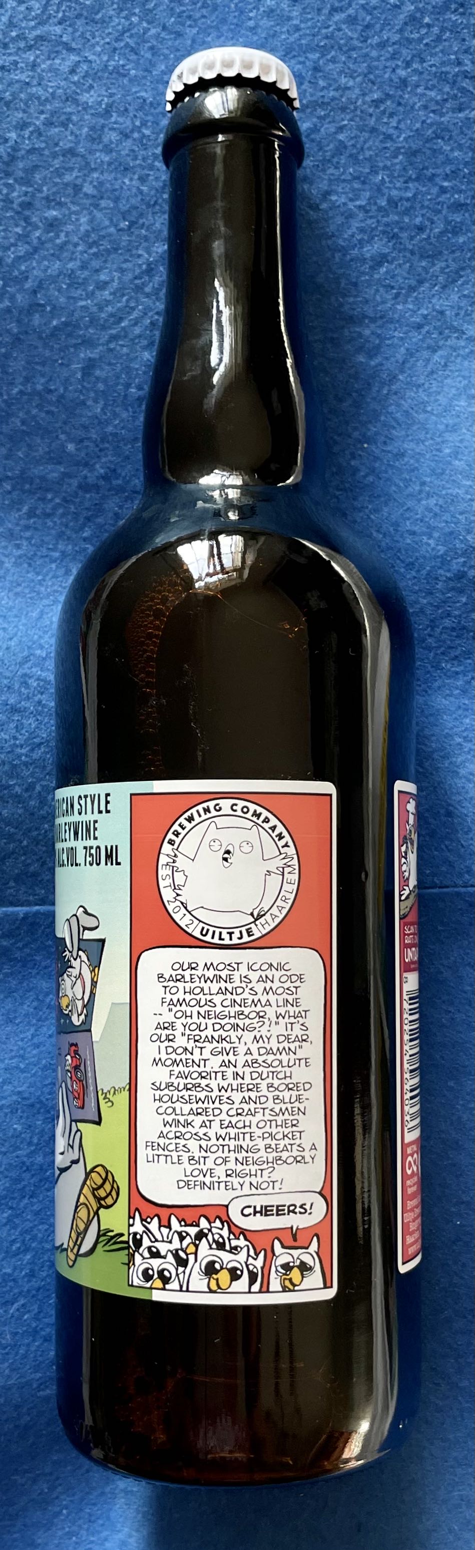 Oh! Buurman, Wat Doet U Nu? - Uiltje Brewing Company (750 mL) alcohol collectible [Barcode 8720254564036] - Main Image 4