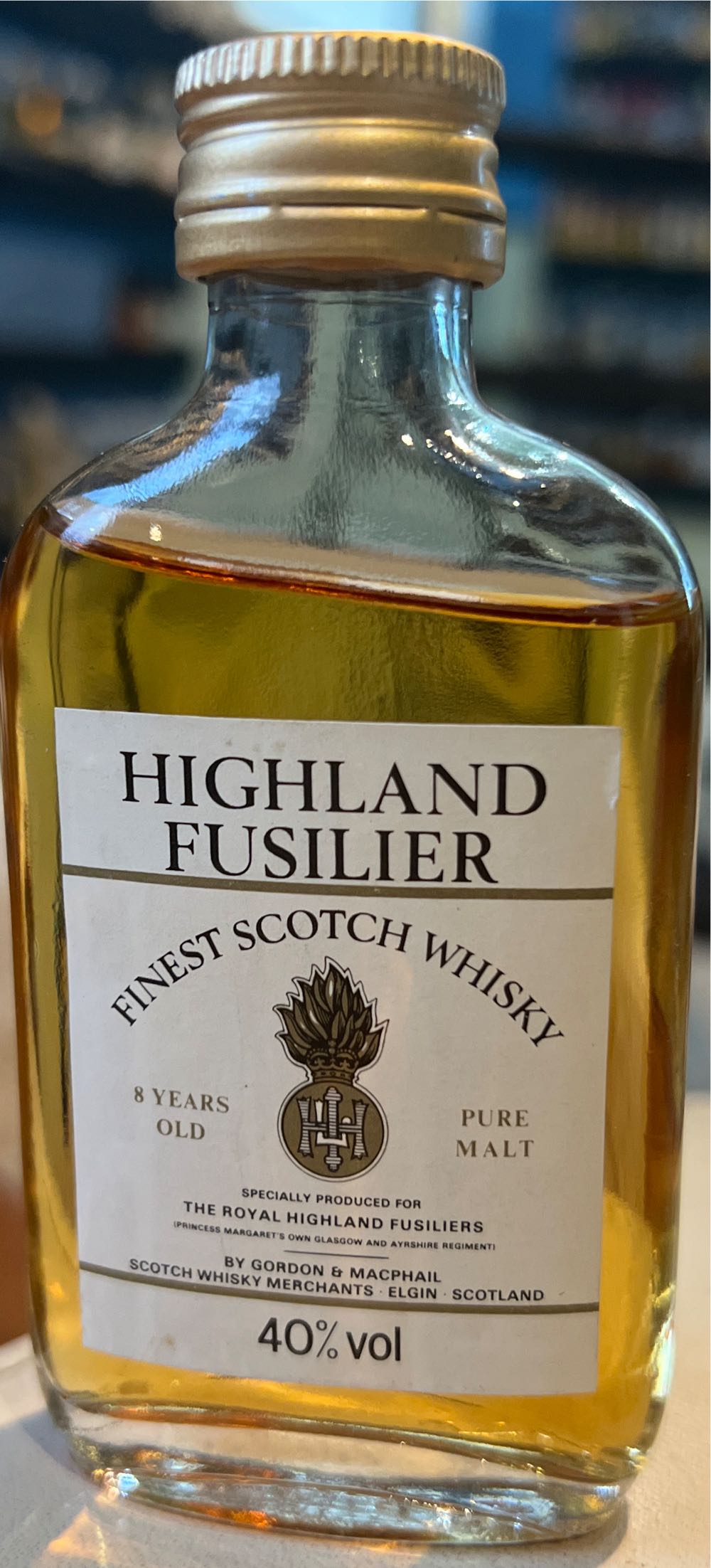 Highland Fusilier  alcohol collectible - Main Image 2