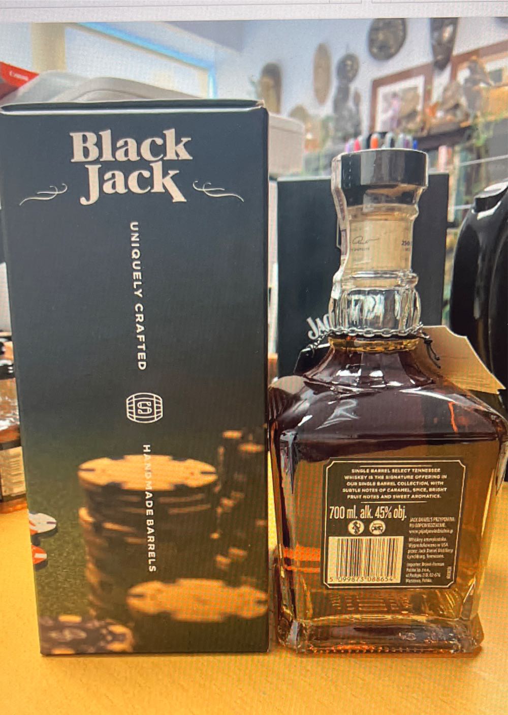 US Collectors 21 Black Jack Poland 2021 - Jack Daniel’s Distillery, Lynchburg, TN (700 mL) alcohol collectible - Main Image 3