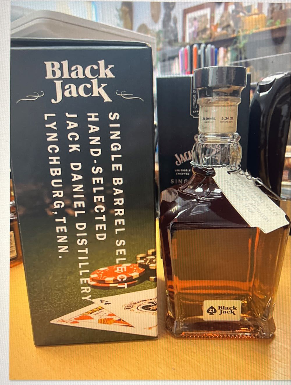 US Collectors 21 Black Jack Poland 2021 - Jack Daniel’s Distillery, Lynchburg, TN (700 mL) alcohol collectible - Main Image 4