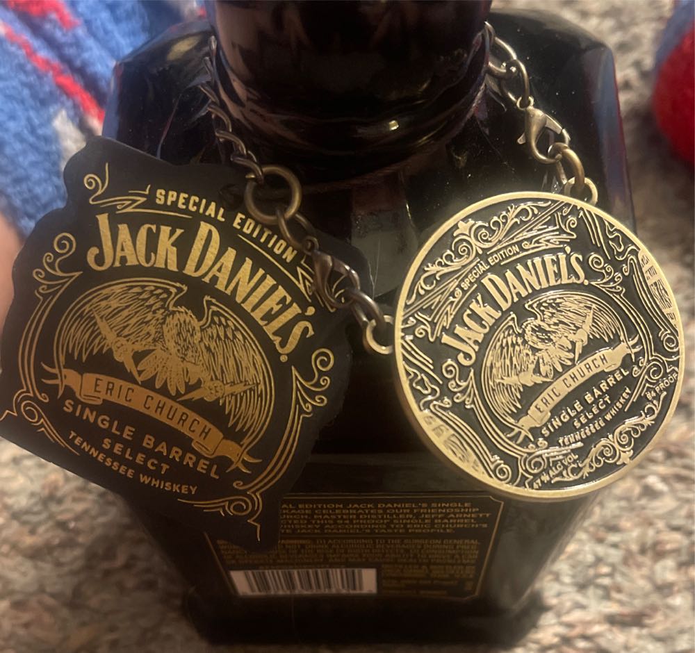 Eric Church - Black Bottle 6/22 - Jack Daniel’s (750 mL) alcohol collectible [Barcode 082184004814] - Main Image 3