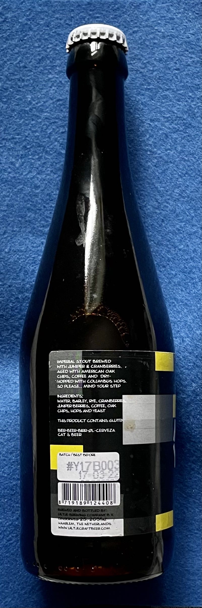 Mind Your Step - Uiltje Brewing Company (500 mL) alcohol collectible [Barcode 8719189124408] - Main Image 2