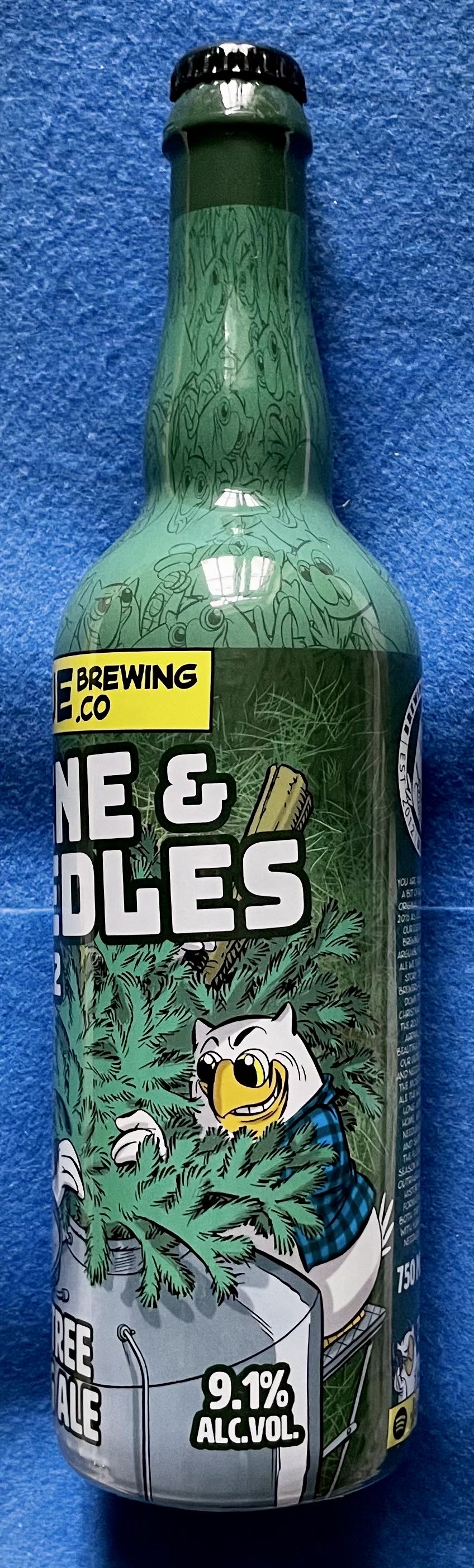 Pine & Needles 2022 - Uiltje Brewing Company (750 mL) alcohol collectible [Barcode 8720618804914] - Main Image 2