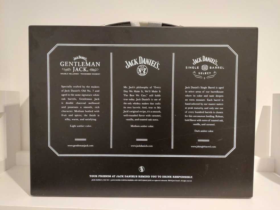 Jack Daniels Koffer  (700 mL) alcohol collectible - Main Image 2