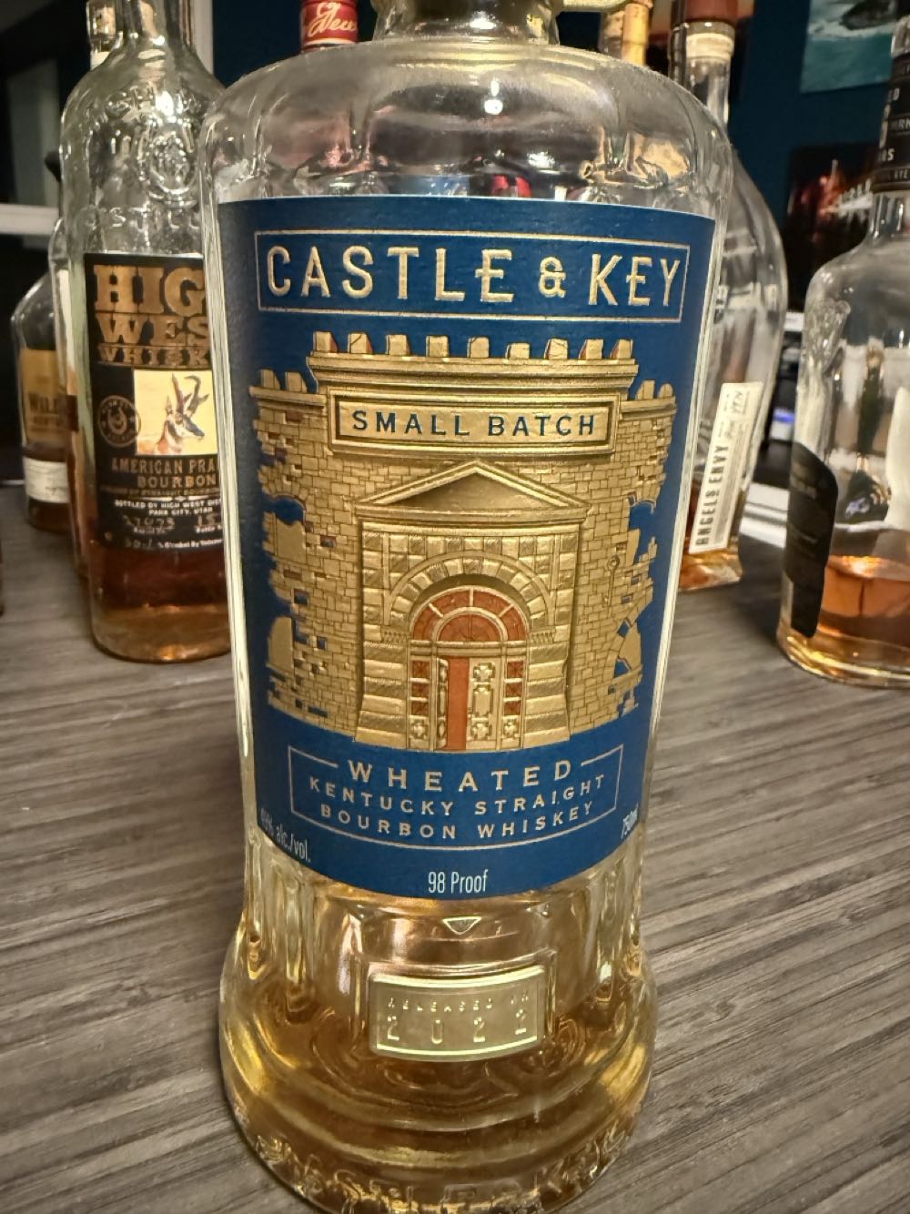 Castle & Key - Small Batch - Wheated Bourbon - Castle & Key Distillery (750 mL) alcohol collectible [Barcode 852657007433] - Main Image 4