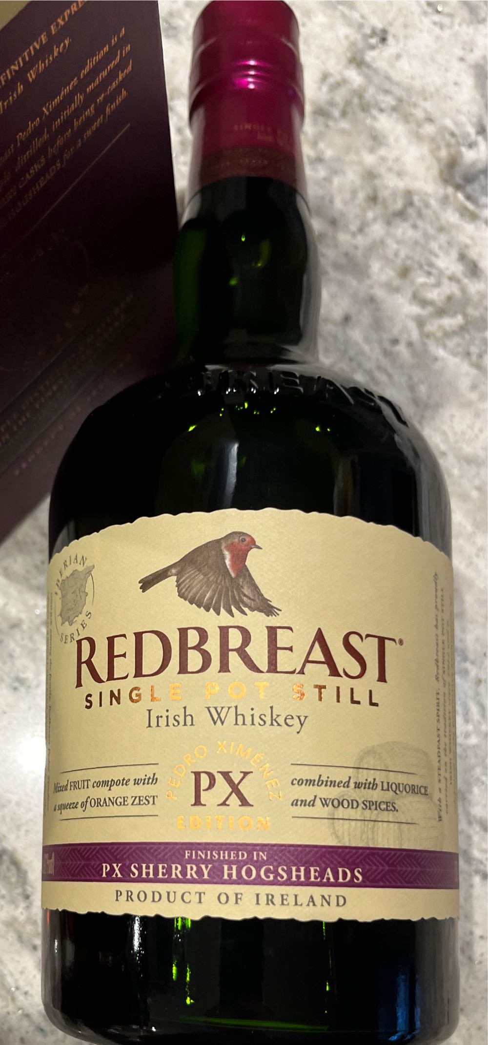 Redbreast Px Edition 750ml - Irish Distllers (Midleton Distillery) (750 mL) alcohol collectible [Barcode 080432117163] - Main Image 2