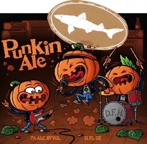 Dogfish Head Punkin Ale - Dogfish Head Craft Brewery, Milton alcohol collectible - Main Image 2