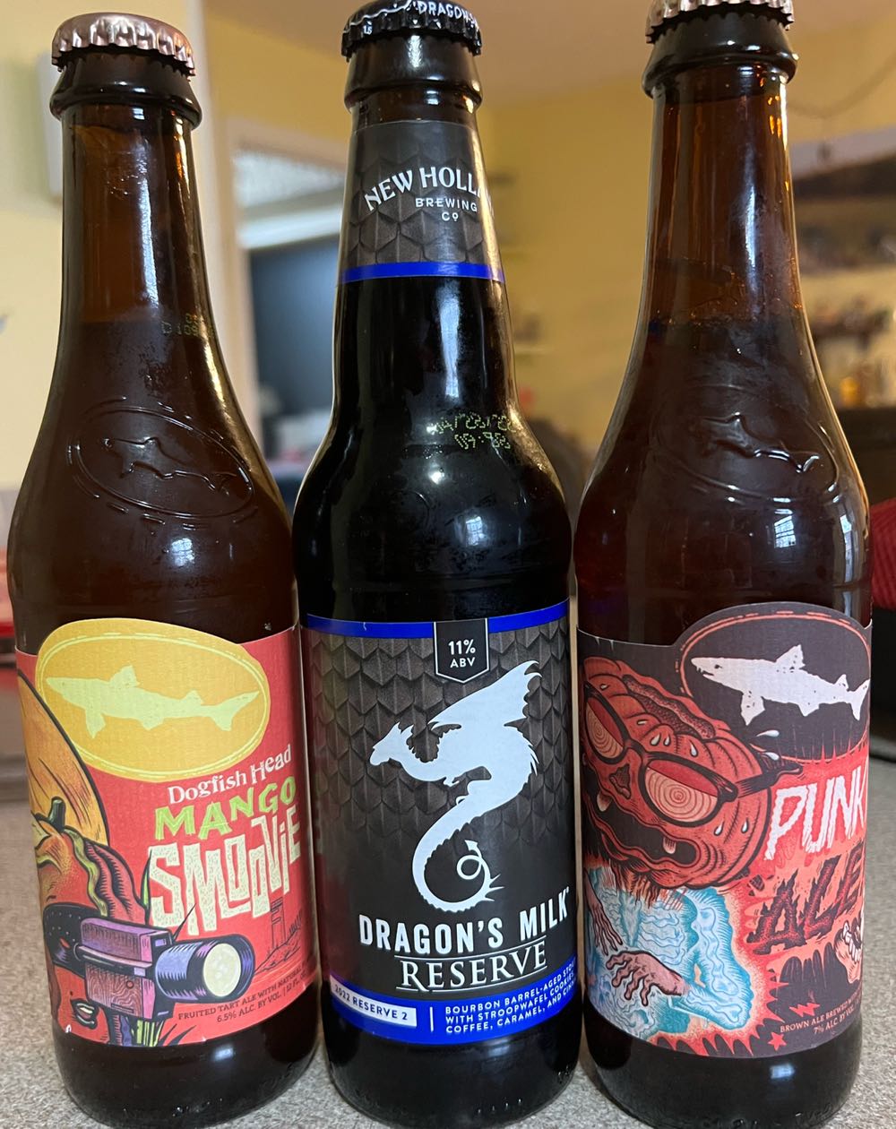 Dogfish Head Mango Smoovie - Dogfish Head Craft Brewery, Milton alcohol collectible - Main Image 2