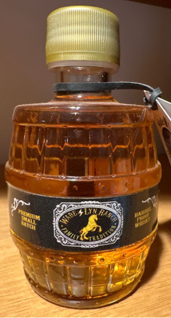 Wade Lyn Ranch Barrel Proof - Wade Lyn Ranch (200mL) alcohol collectible [Barcode 860712000152] - Main Image 1