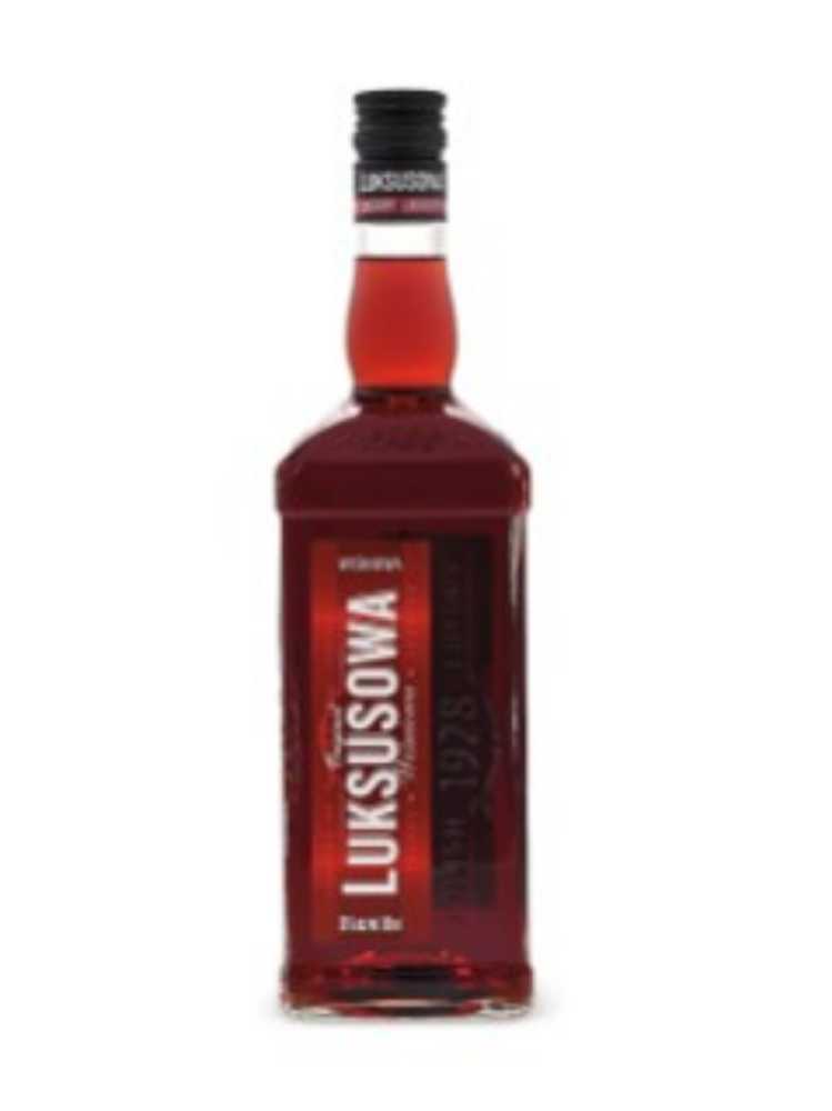Luksusowa Cherry Liqueur Willow Park Wines & Spirits  (750 mL) alcohol collectible [Barcode 5900191011555] - Main Image 2