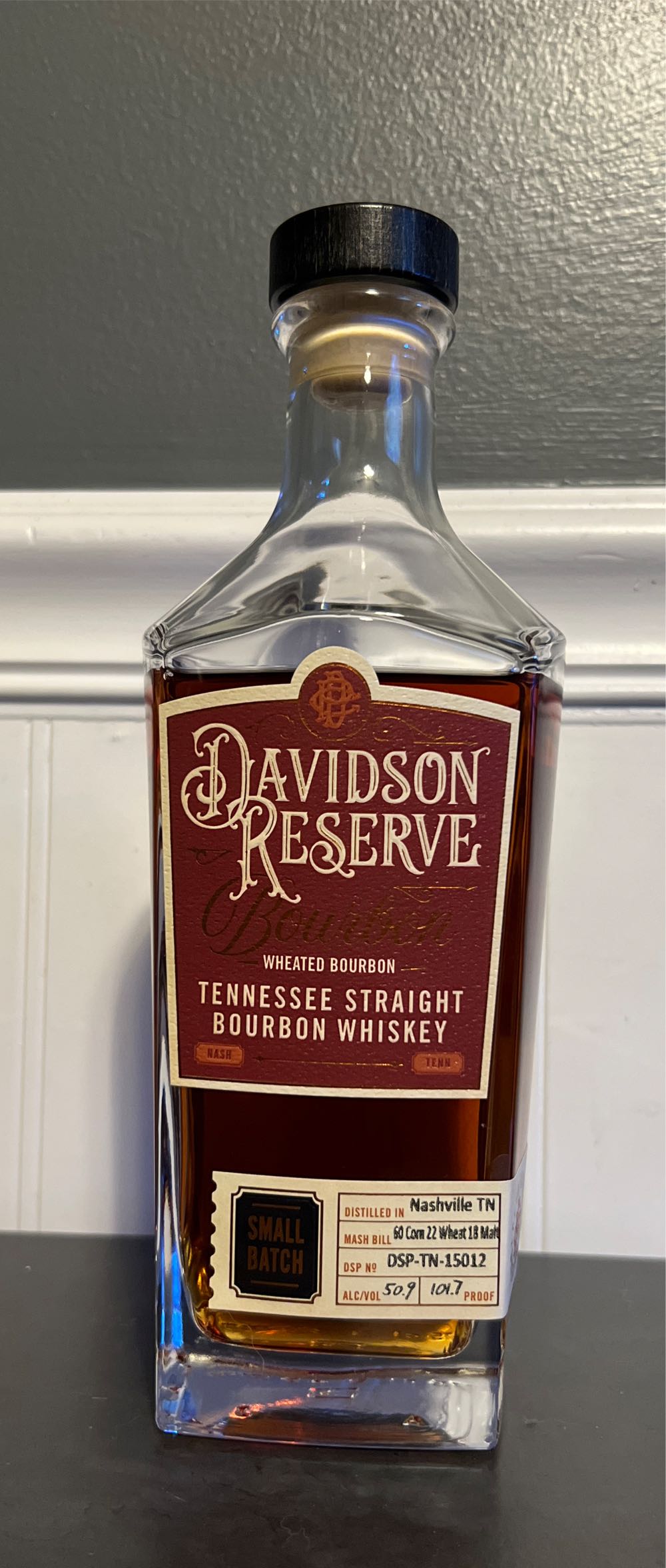 Down Home Bourbon Toasted Barrel Finish 115.6 Proof Single Barrel Select