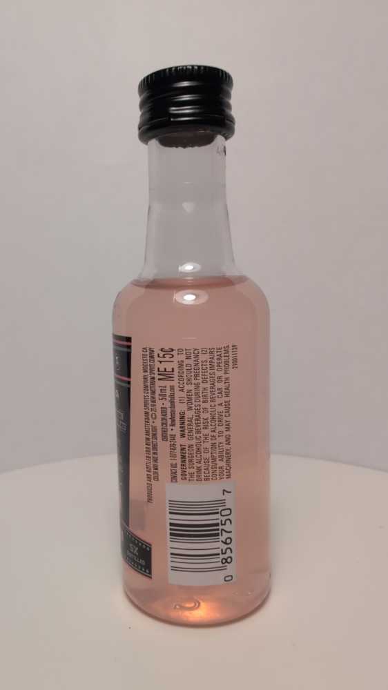 New Amsterdam Pink Vodka Ver 2 - New Amsterdam Spirits Company (50 mL) alcohol collectible [Barcode 085000006757] - Main Image 4