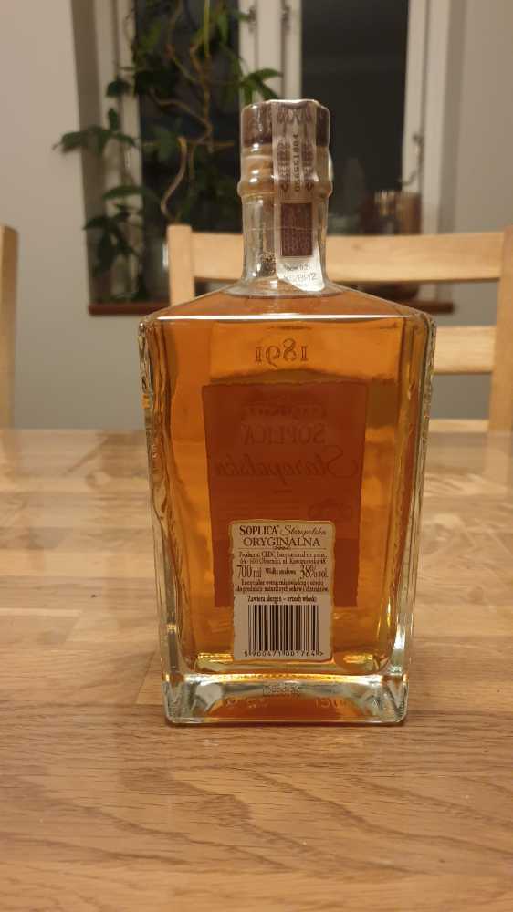Soplica Staropolska 700ml 38% Poland - Soplica (700 mL) alcohol collectible [Barcode 5900471001764] - Main Image 2