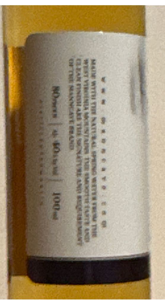 Manncave Whiskey - Manncave Distilling (100mL) alcohol collectible [Barcode 850401008019] - Main Image 2