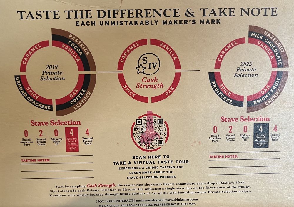 Maker’s Mark 2023 Private Selection - Maker’s Mark Distillery (375 mL) alcohol collectible [Barcode 085246501665] - Main Image 4