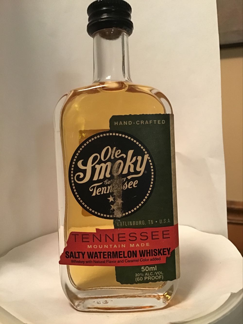 Ole Smoky Mango Habanero & Peanut Butter & Salty Waternelon & Salty Carmel - Ole Smoky Distillery (50 mL) alcohol collectible [Barcode 854628006858] - Main Image 3