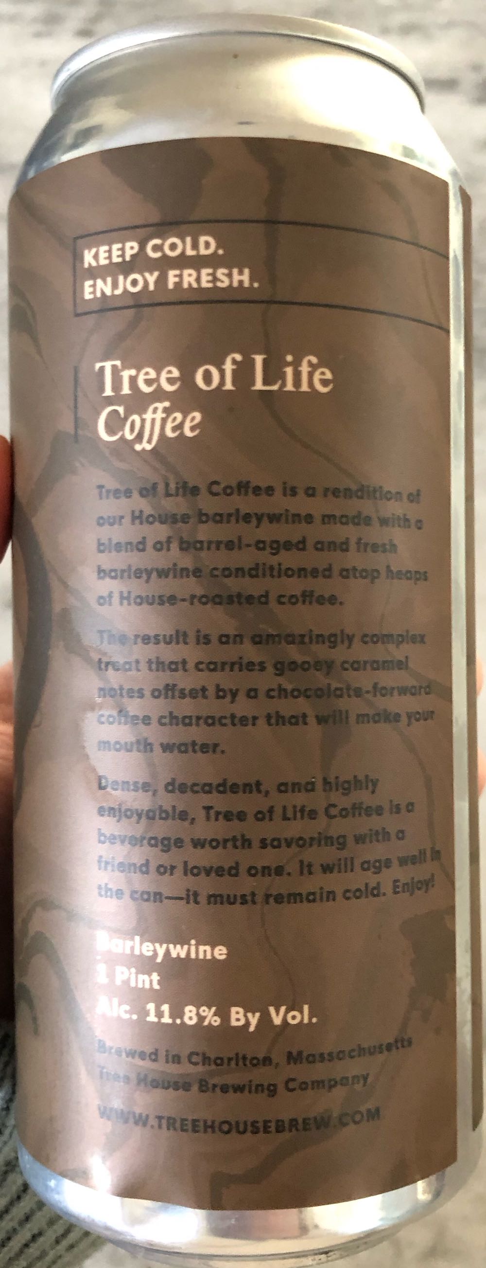 Tree Of Life Coffee - Tree House Brewing Company alcohol collectible - Main Image 2