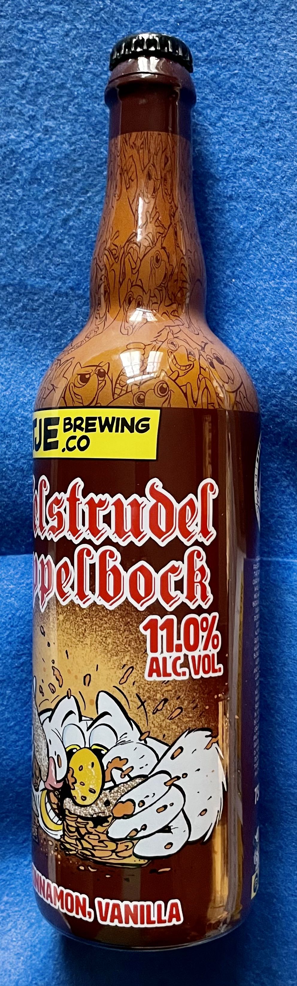 Apfelstrudel Doppelbock - Uiltje Brewing Company (750 mL) alcohol collectible [Barcode 8720618804198] - Main Image 2