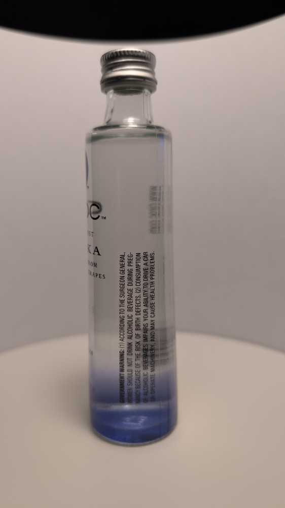 Ciroc Vodka - Ciroc Distilling Company (50 mL) alcohol collectible [Barcode 082000001539] - Main Image 4