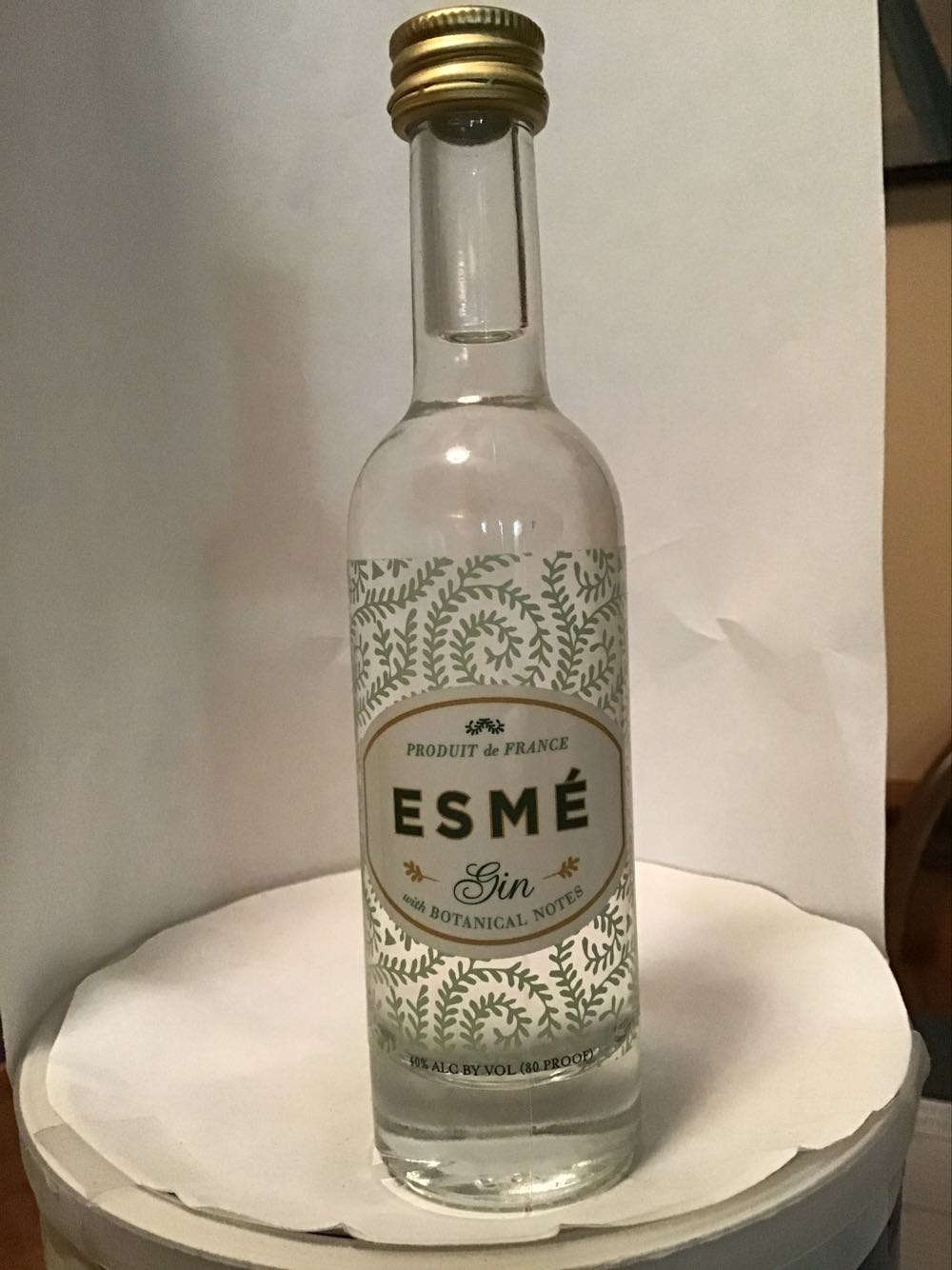 Esme Vodka & Gin - Esme Distillries (50 mL) alcohol collectible [Barcode 839728008001] - Main Image 2