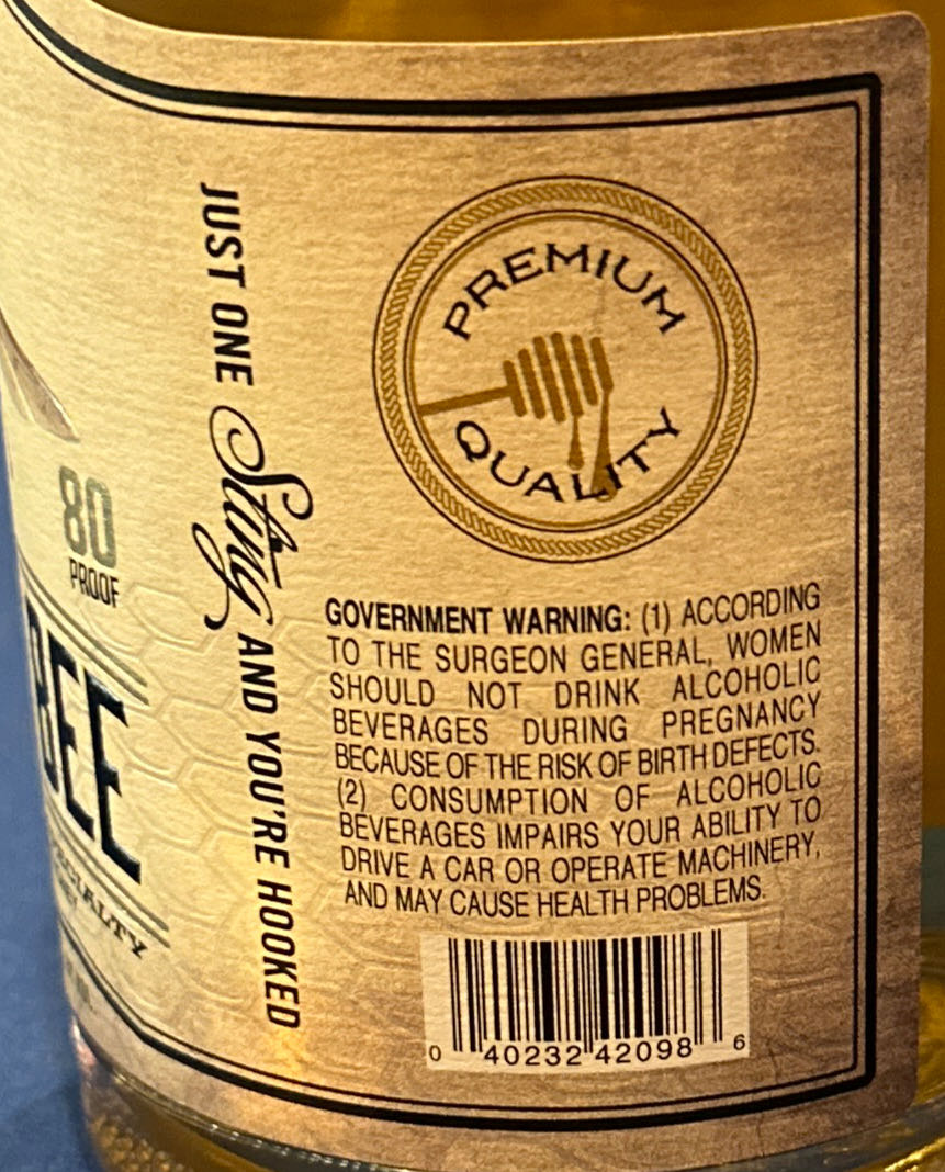 Killer Bee - Windsor Run Cellars (750 mL) alcohol collectible [Barcode 040232420986] - Main Image 3