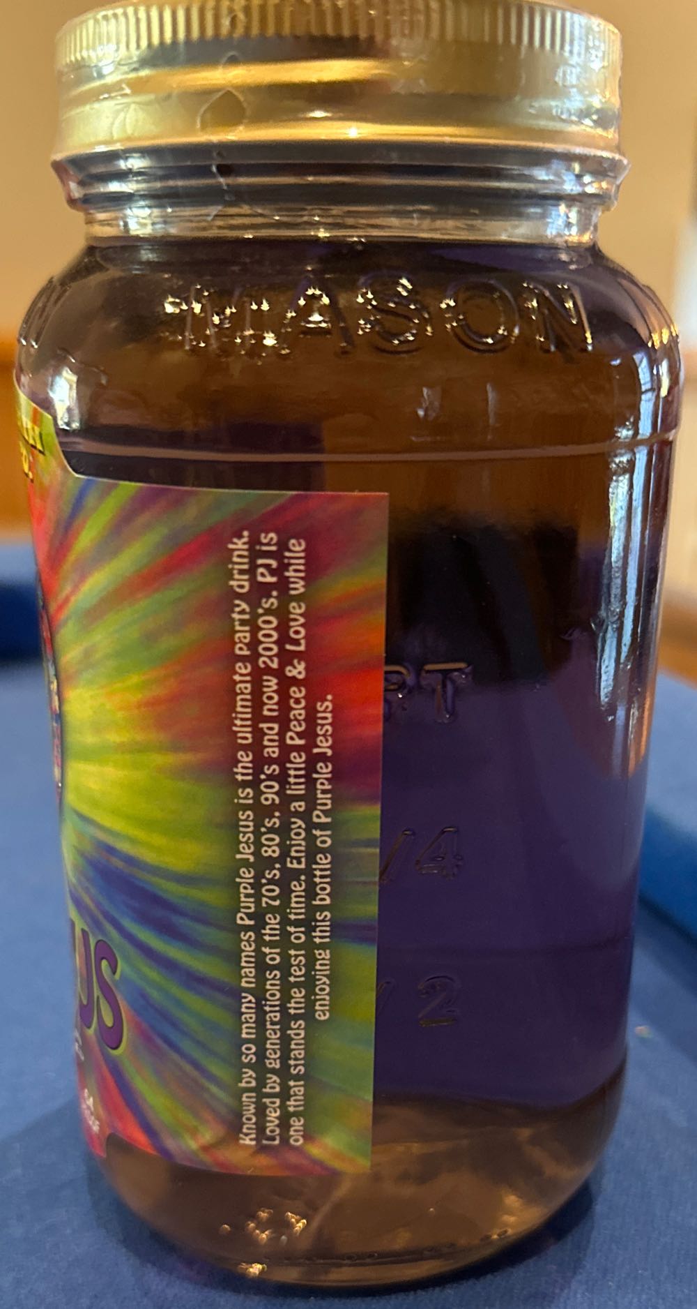 Purple Jesus - South Mountain Distilling Co (750 mL) alcohol collectible [Barcode 787790173441] - Main Image 2