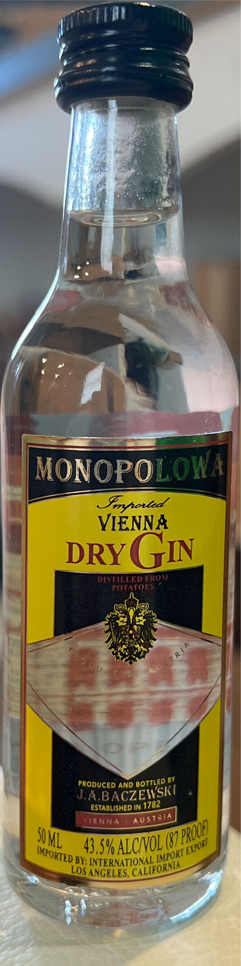 Vodka Monopolowa  alcohol collectible - Main Image 2