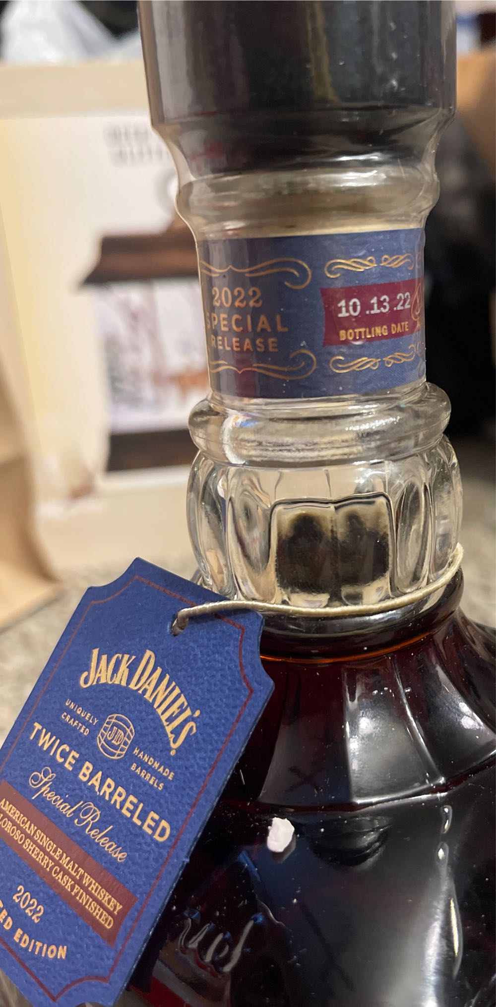 Twice Barreled 10-13-22 - Jack Daniel‘s Distillery (700 mL) alcohol collectible - Main Image 2