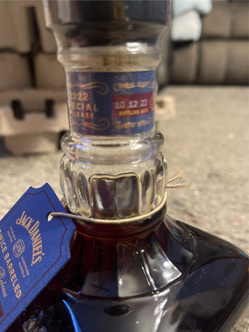 Twice Barreled 10-12-22 - Jack Daniel‘s Distillery (700 mL) alcohol collectible - Main Image 2