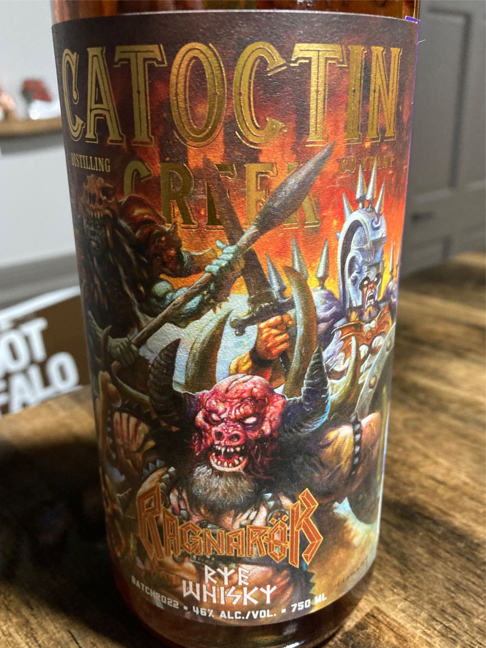 Catoctin Creek Ragnarok Rye - Catoctin Creek (750 mL) alcohol collectible [Barcode 855397002447] - Main Image 4