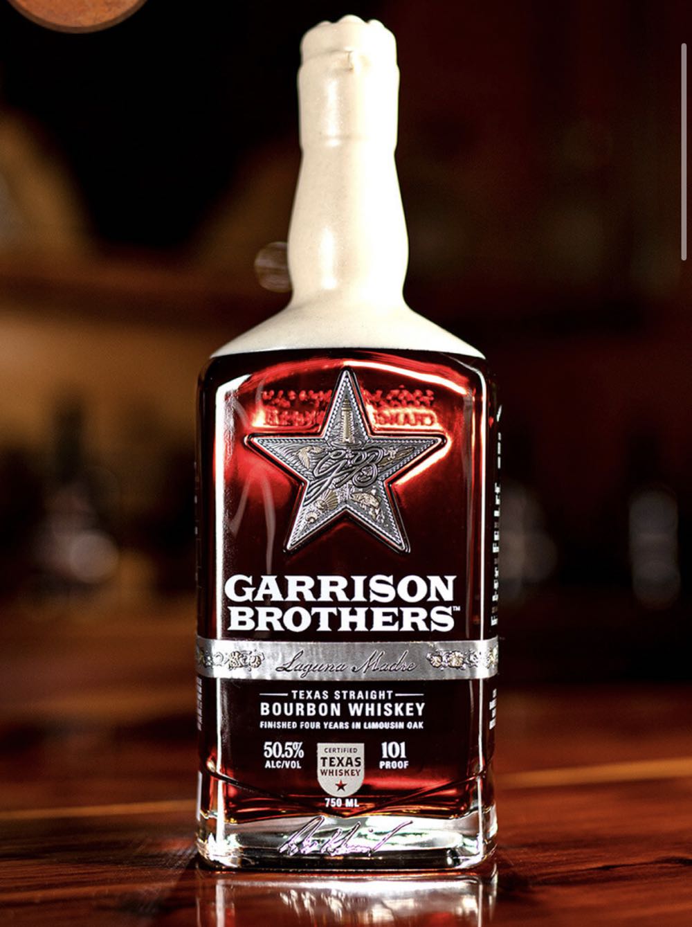 Garrison Brothers Laguna Madre (2021) - Garrison Brothers Distillery, Hye, TX (750 mL) alcohol collectible [Barcode 851756002448] - Main Image 2