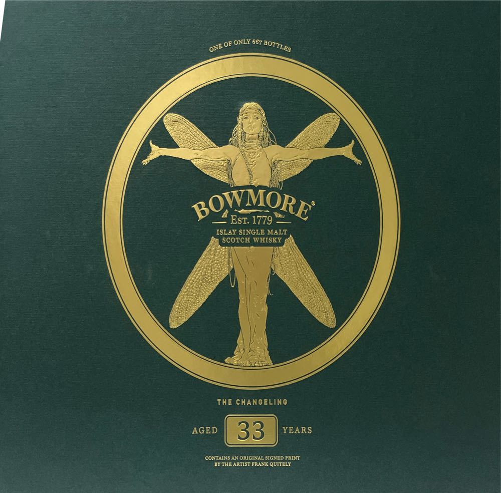 Bowmore 33 Years Old Frank Quitely The Changeling ...  alcohol collectible [Barcode 5010496007020] - Main Image 1