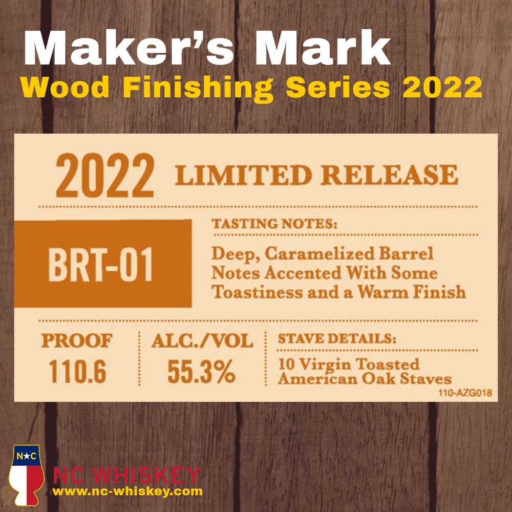 Maker’s Mark “BRT-01” - Maker’s Mark Distillery Inc. (750 mL) alcohol collectible - Main Image 2