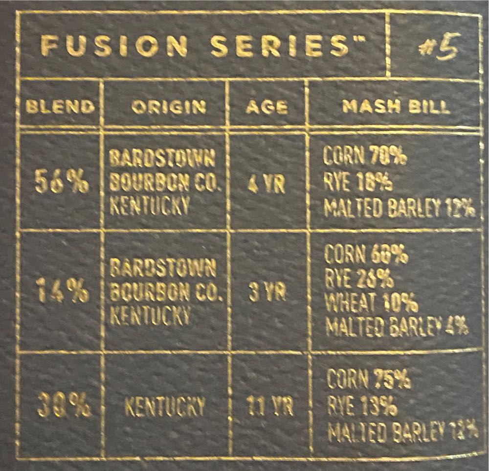 Bardstown Bourbon Company Fusion Series #6 - Bardstown Bourbon Company (750 mL) alcohol collectible [Barcode 857552008028] - Main Image 2