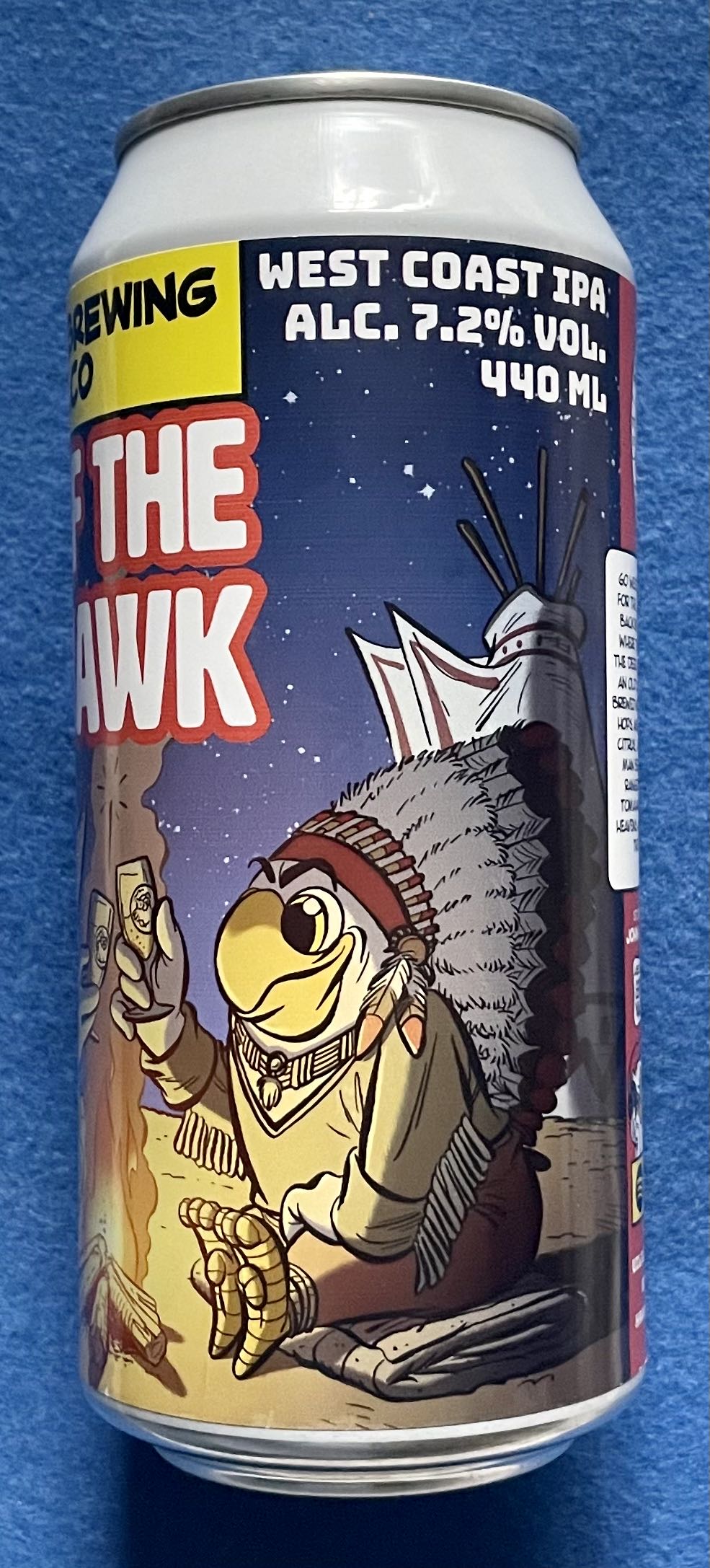 Tribe Of The Tomahawk - Uiltje Brewing Company (440 mL) alcohol collectible [Barcode 8720618914002] - Main Image 2