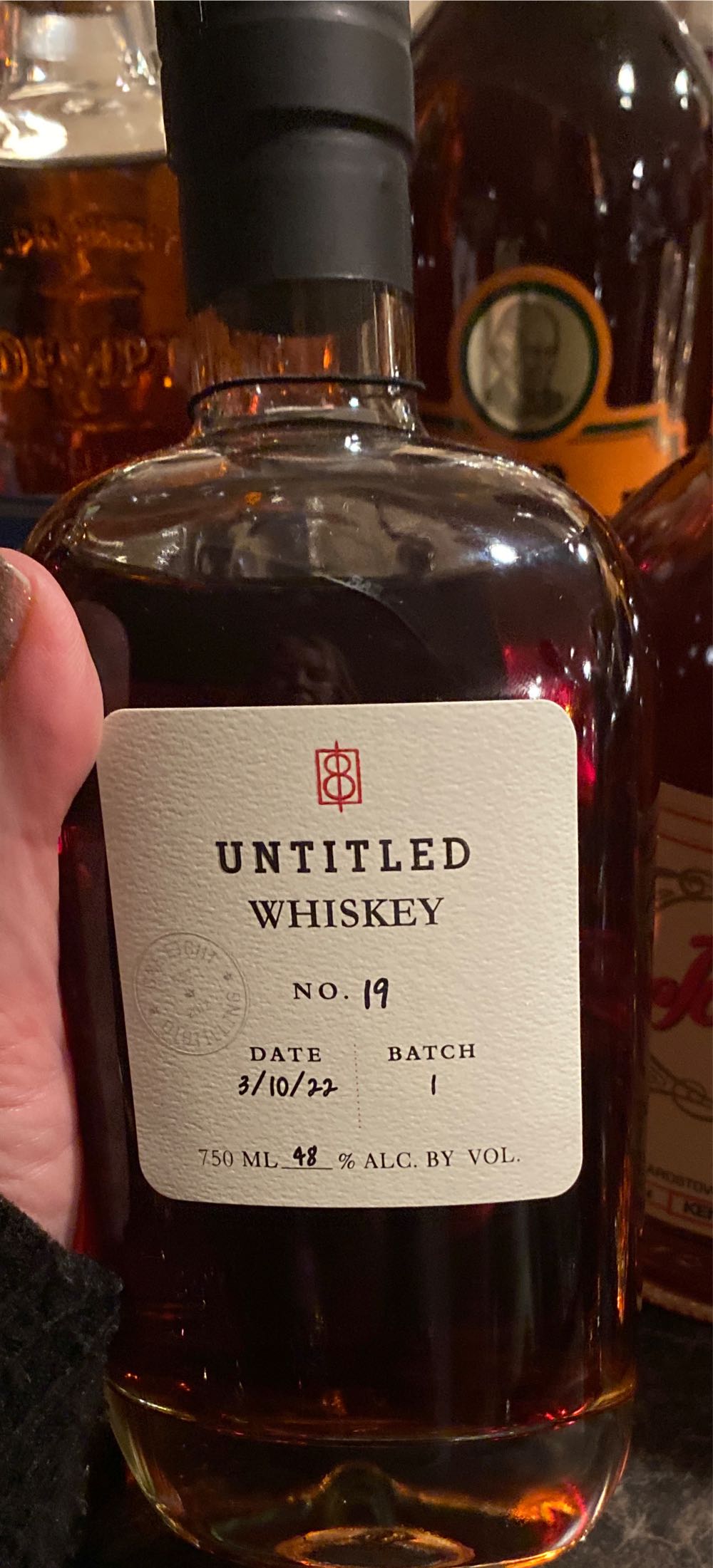 Untitled Whiskey  (750 mL) alcohol collectible [Barcode 850862006265] - Main Image 4