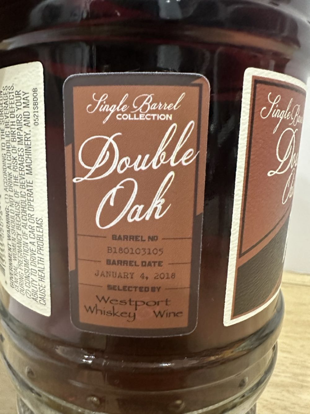 Peerless Double Oak - Peerless Distilling Co (750 mL) alcohol collectible [Barcode 813555020764] - Main Image 3